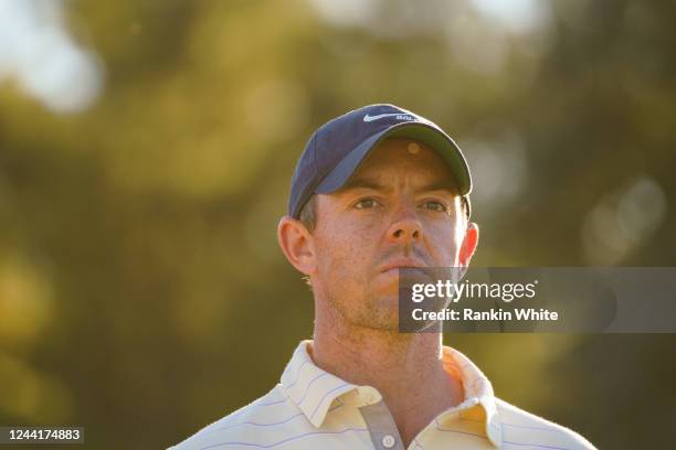 Rory McIlroy on the 17th tee during the third round of THE CJ CUP in South Carolina at Congaree Golf Club on October 22 in Ridgeland, South Carolina.