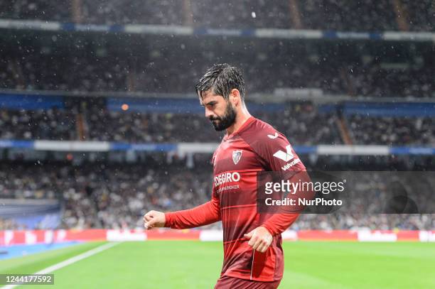 Francisco Alarcon 'Isco' in action during a match between Real Madrid v Sevilla FC as part of LaLiga in Madrid, Spain, on October 22, 2022.