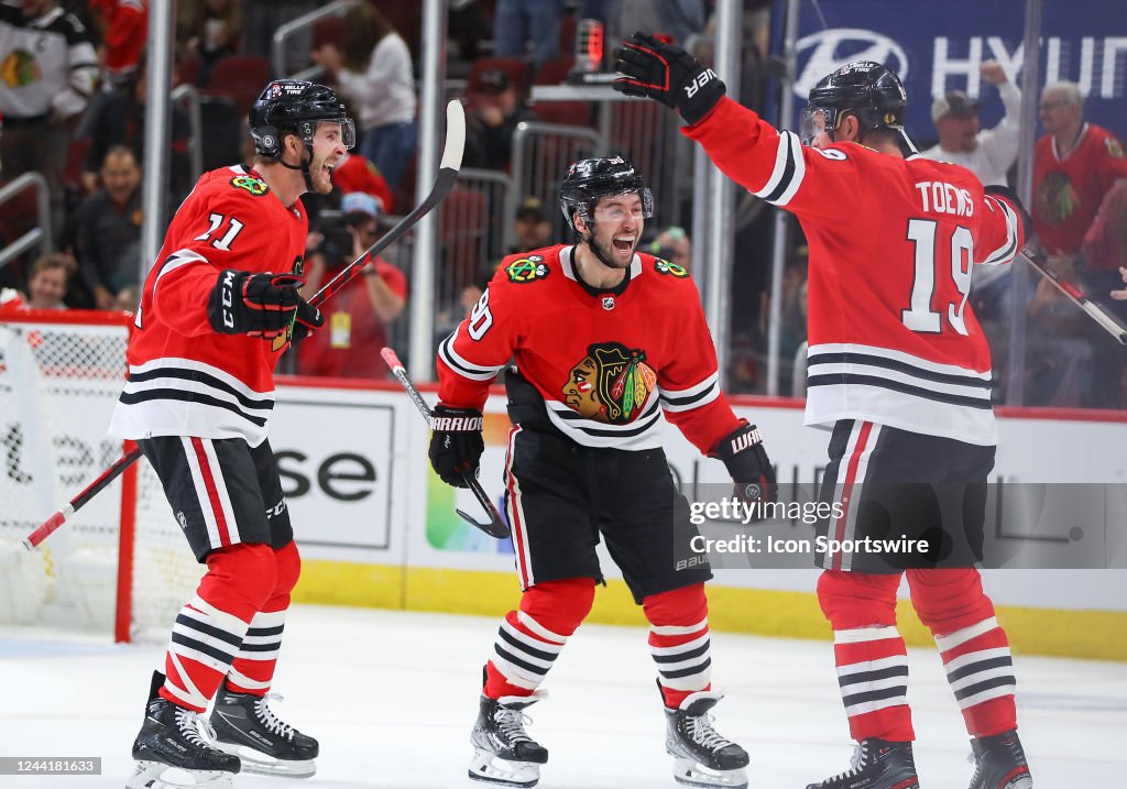 NHL: OCT 23 Kraken at Blackhawks