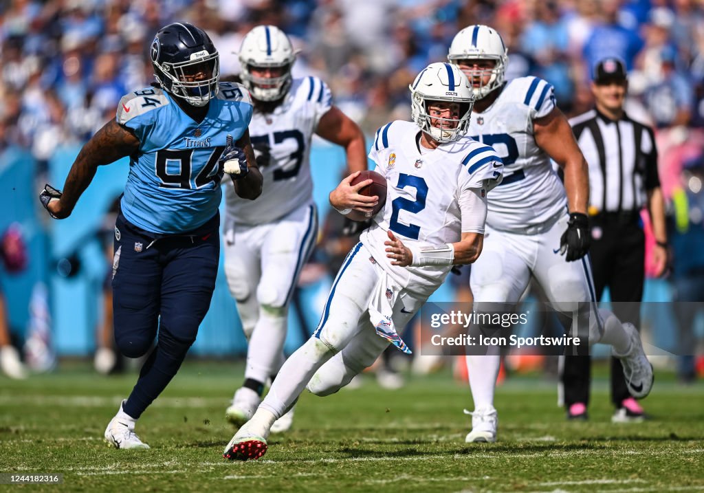 NFL: OCT 23 Colts at Titans