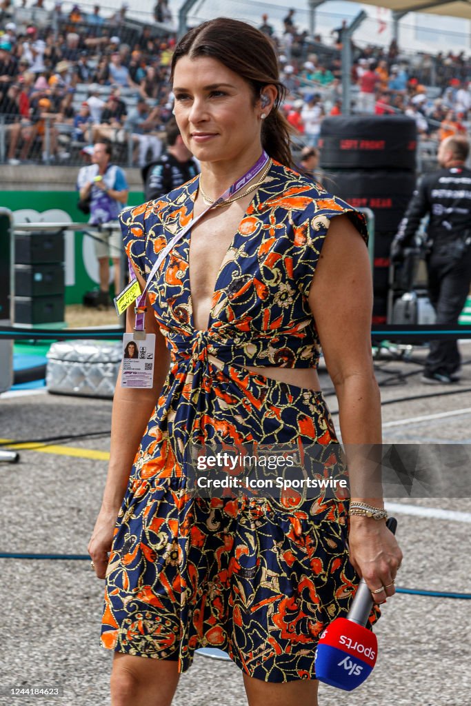 Danika Patrick Danica Patrick of Sky Sports on the grid before the F1 United States