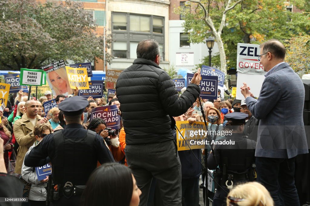 Waking Rally People attend an event, called