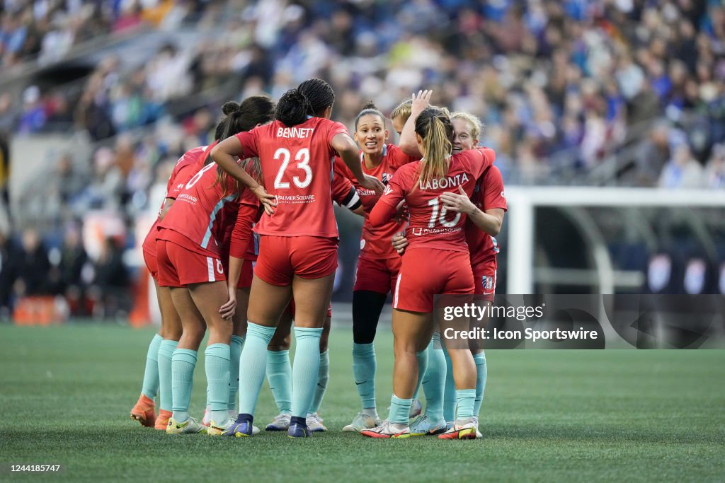SOCCER: OCT 23 NWSL Playoffs - Kansas City Current at OL Reign