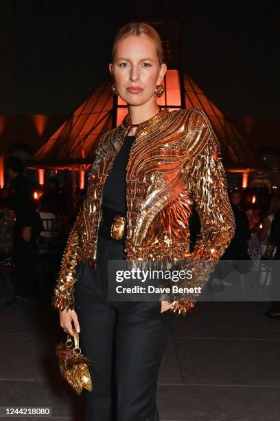 Karolina Kurkova attends a VIP dinner celebrating the opening of new exhibition "Baghdad: Eye's Delight" during Qatar Creates 2022 at The Museum Of...