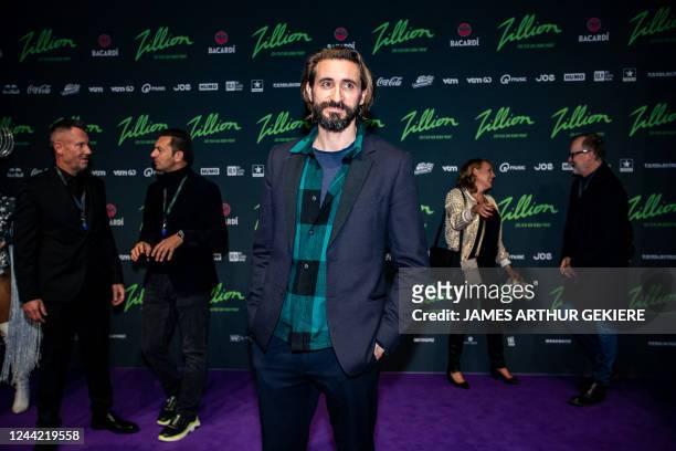 Actor Bill Barberis pictured during the premiere of 'Zillion', a film on the legendary nightclub of the same name, at the Kinepolis cinema in Antwerp...