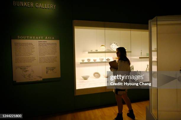 Bunker Gallery section of Southeast Asian art galleries of Denver Art Museums Martin Building photographed in Denver, Colorado on Tuesday, October...