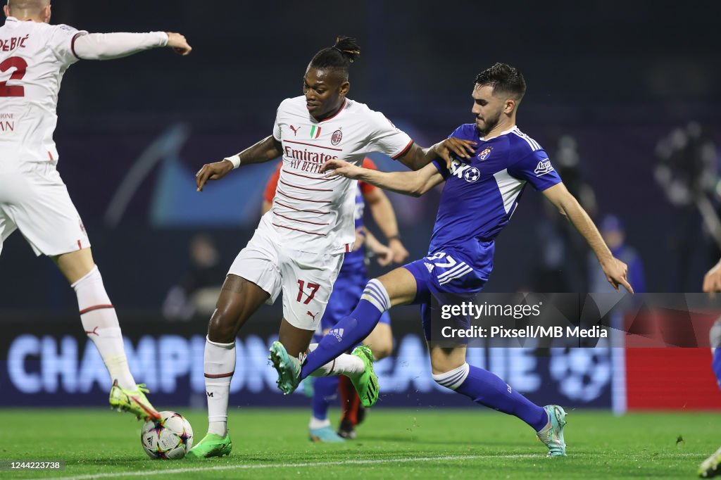 Dinamo Zagreb v AC Milan: Group E - UEFA Champions League