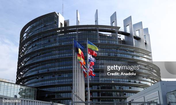 View from the European Parliament as criticisms are occurred about the European Parliament's decision to convene its monthly plenary meetings in...