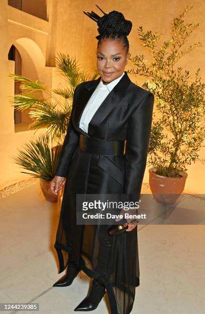 Janet Jackson attends the Fashion Trust Arabia Prize 2022 Awards Ceremony at The National Museum of Qatar on October 26, 2022 in Doha, Qatar.