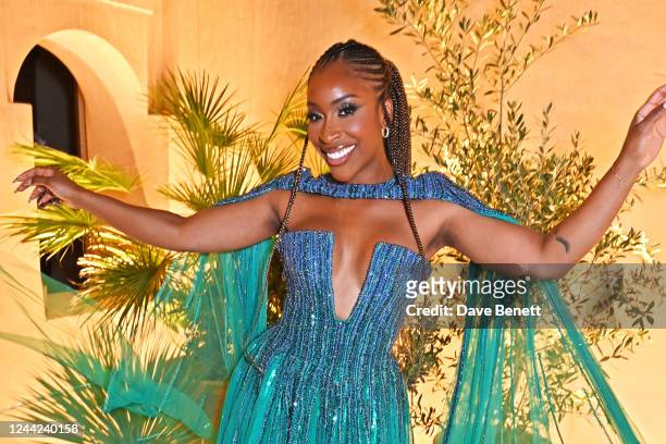 Jackie Aina attends the Fashion Trust Arabia Prize 2022 Awards Ceremony at The National Museum of Qatar on October 26, 2022 in Doha, Qatar.