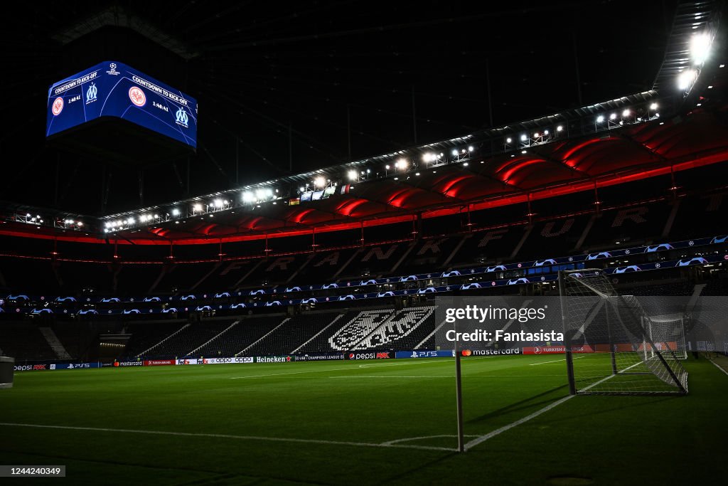 Eintracht Frankfurt v Olympique Marseille: Group D - UEFA Champions League