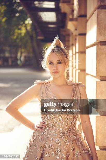 Actress Aimee Lou Wood poses for a portrait on October 9, 2022 in London, England.