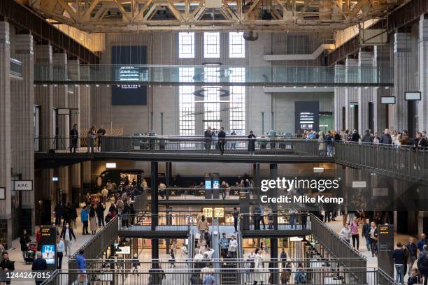 Battersea Power Station opens to the public following completion of it's redevelopment on 14th October 2022 in London, United Kingdom. Battersea...