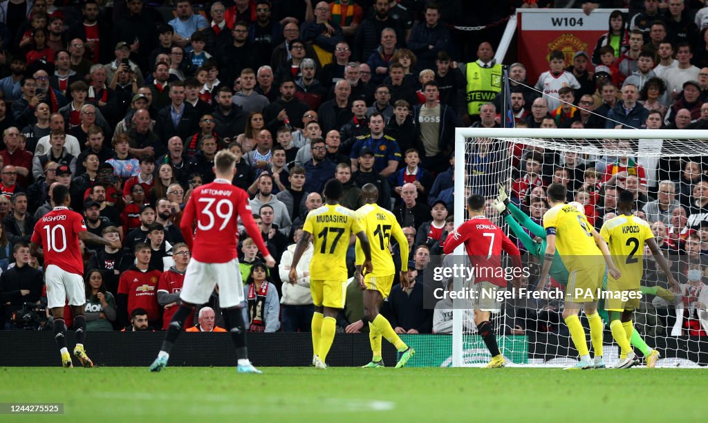 Manchester United v FC Sheriff Tiraspol - UEFA Europa League - Group E - Old Trafford