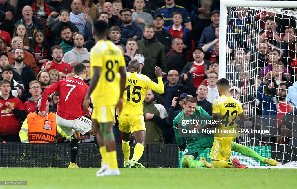 Manchester United v FC Sheriff Tiraspol - UEFA Europa League - Group E - Old Trafford
