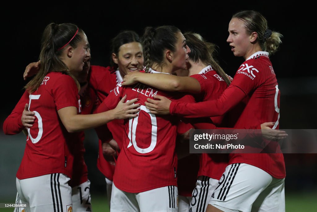 Durham v Manchester United - FA Women's Continental Tyres League Cup