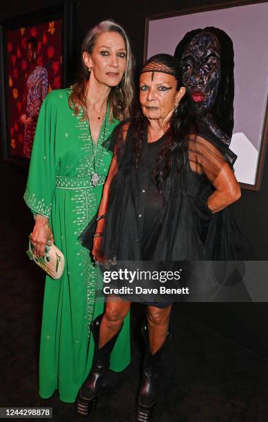 Marpessa Hennink and Michele Lamy attend the EMERGE GALA Dinner and Live Charity Auction hosted by International supermodel and philanthropist Naomi...