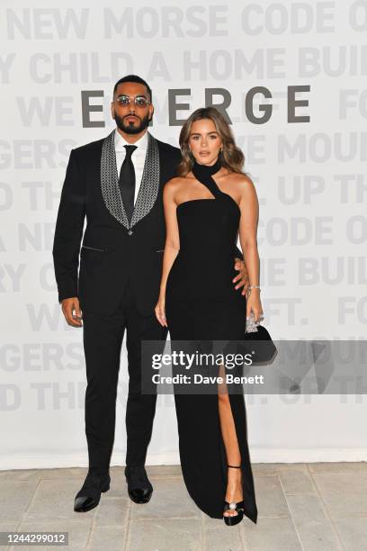 Umar Kamani and Nada Adelle attend as Naomi Campbell, partnered with Qatar Creates, host a couture fashion and art charity show as part of the EMERGE...