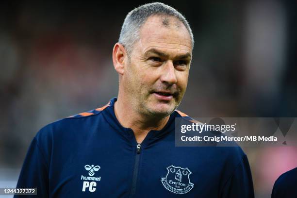 Everton First-Team Coach Paul Clement during the Premier League match between Fulham FC and Everton FC at Craven Cottage on October 29, 2022 in...