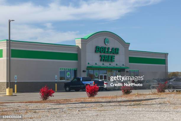 Dollar Tree store in Streator, Illinois, United States, on October 15, 2022.