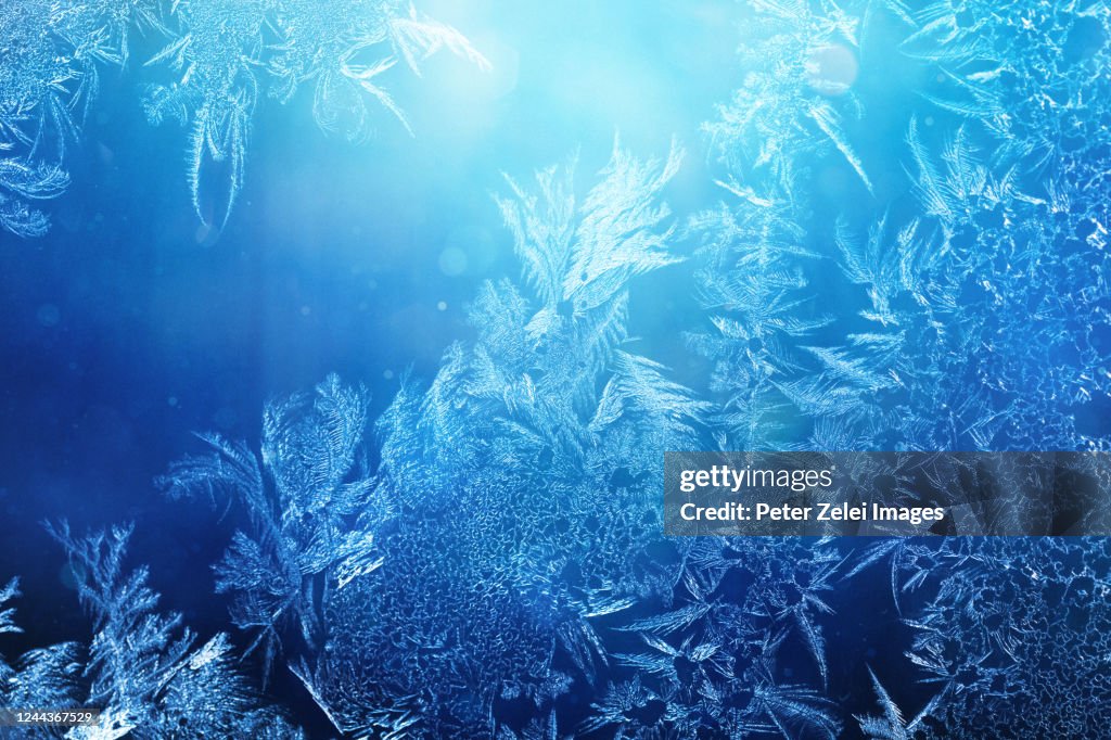 Frosted glass background
