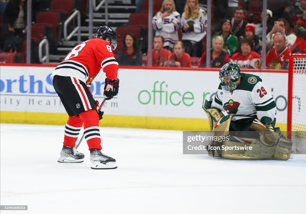 NHL: OCT 30 Wild at Blackhawks