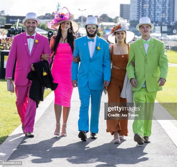 Melbourne Cup Day at Flemington Racecourse on November 01, 2022 in Flemington, Australia.