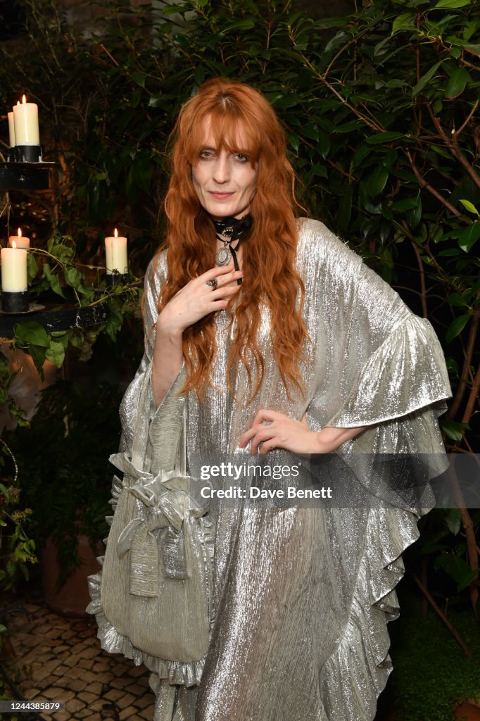 Hallow's Eve Dinner Hosted By Florence Welch At Luca Restaurant London