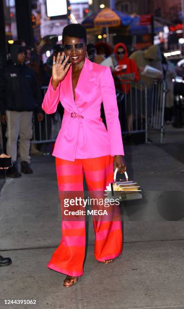 Danai Guriral is seen on October 31, 2022 in New York.