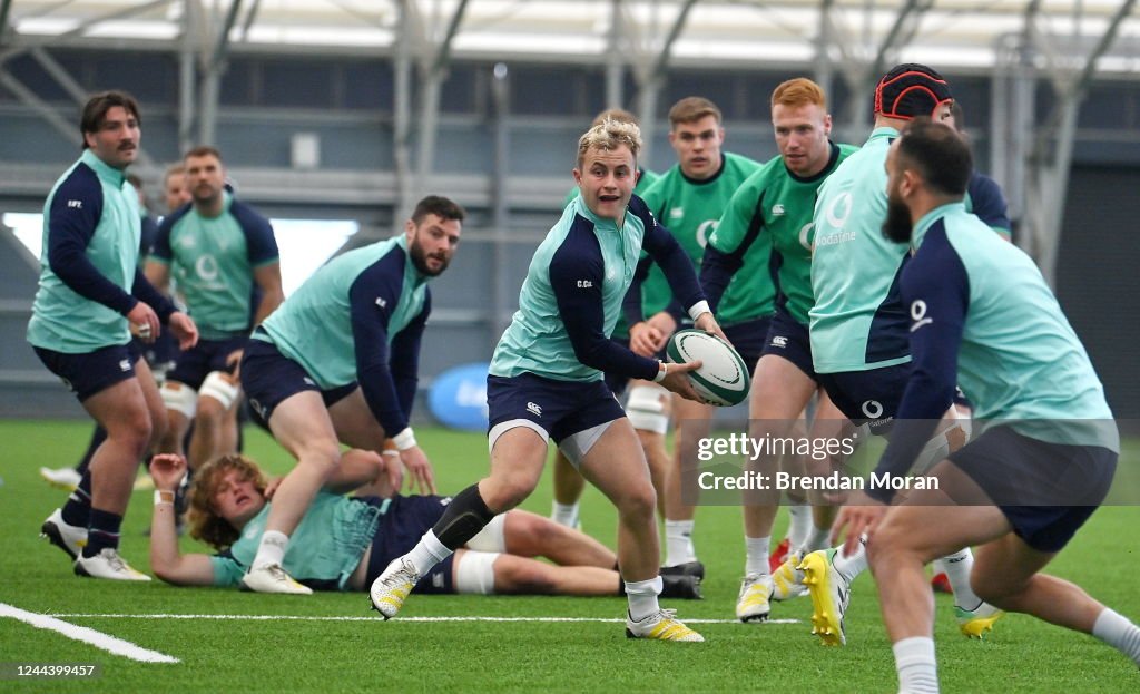 Dublin Rugby Caps Dublin , Ireland - 1 November 2022; Craig Casey during Ireland rugby ...