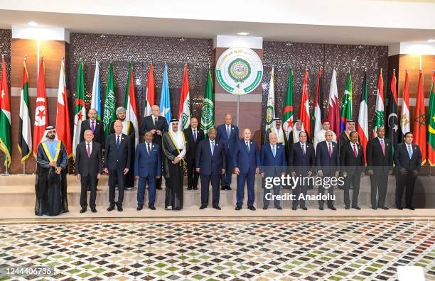 The 31st Arab League Summit held in Algiers, Algeria on November 01, 2022.