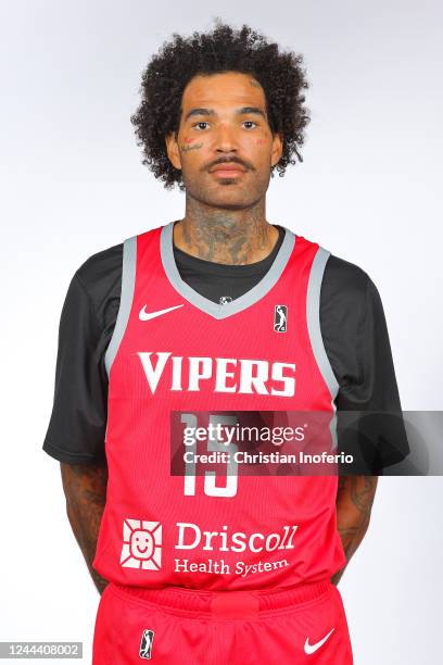 October31: Willie Cauley Stein of the Rio Grande Valley Vipers poses for a portrait shot during G-League media day on October 31, 2022 at the...