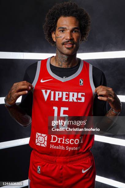 October31: Willie Cauley Stein of the Rio Grande Valley Vipers poses for a portrait shot during G-League media day on October 31, 2022 at the...