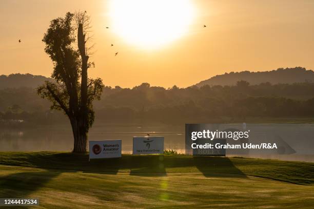 General View of sunrise prior to the Women's Amateur Asia-Pacific Championship at Siam Country Club on November 02, 2022 in Chon Buri, Thailand.