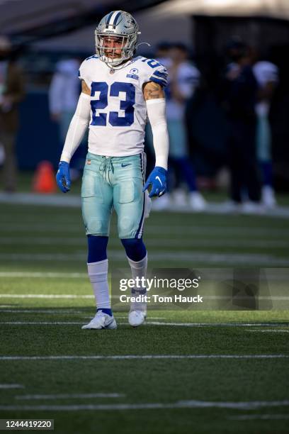 Dallas Cowboys defensive back Darian Thompson during an NFL football game between the Seattle Seahawks and the Dallas Cowboys, Sunday, Sept. 27 in...
