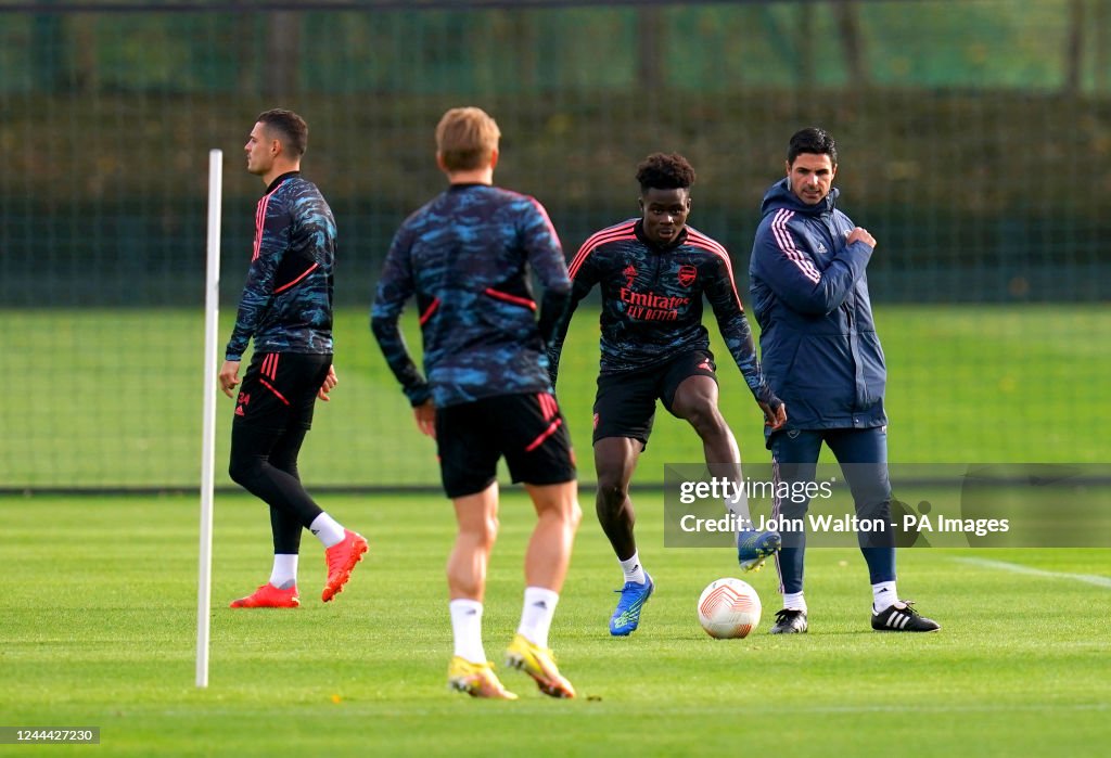 Arsenal Training - Arsenal Training Centre - Wednesday 2nd November