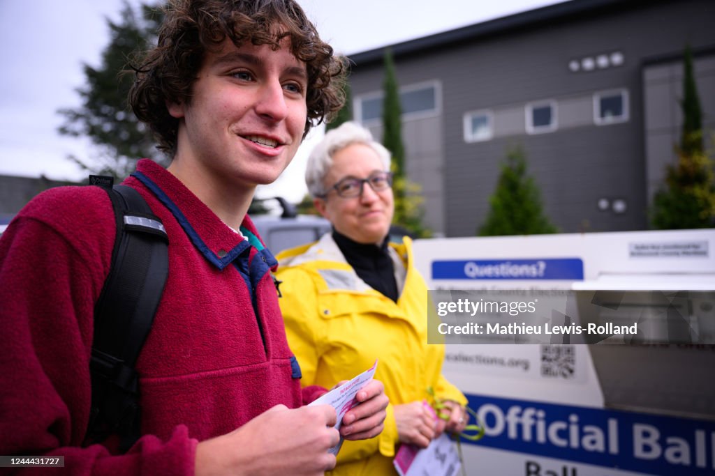 Oregon Gubernatorial Candidate Tina Kotek Cast Her Ballot In Portland