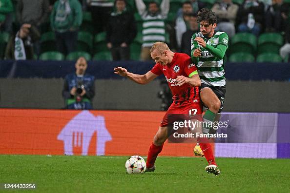 Sebastian Rode Sebastian Rode of Eintracht Frankfurt in action with Francisco... News ...