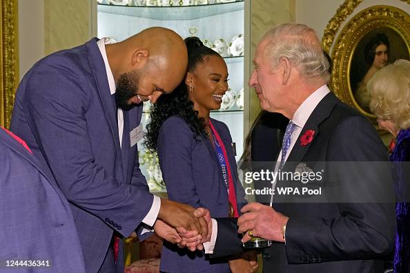 The King And Queen Consort Host Team GB Tokyo Olympic Medallists