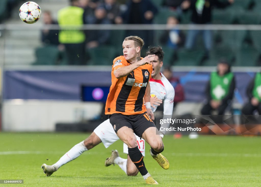 Shakhtar Donetsk v RB Leipzig: Group F - UEFA Champions League
