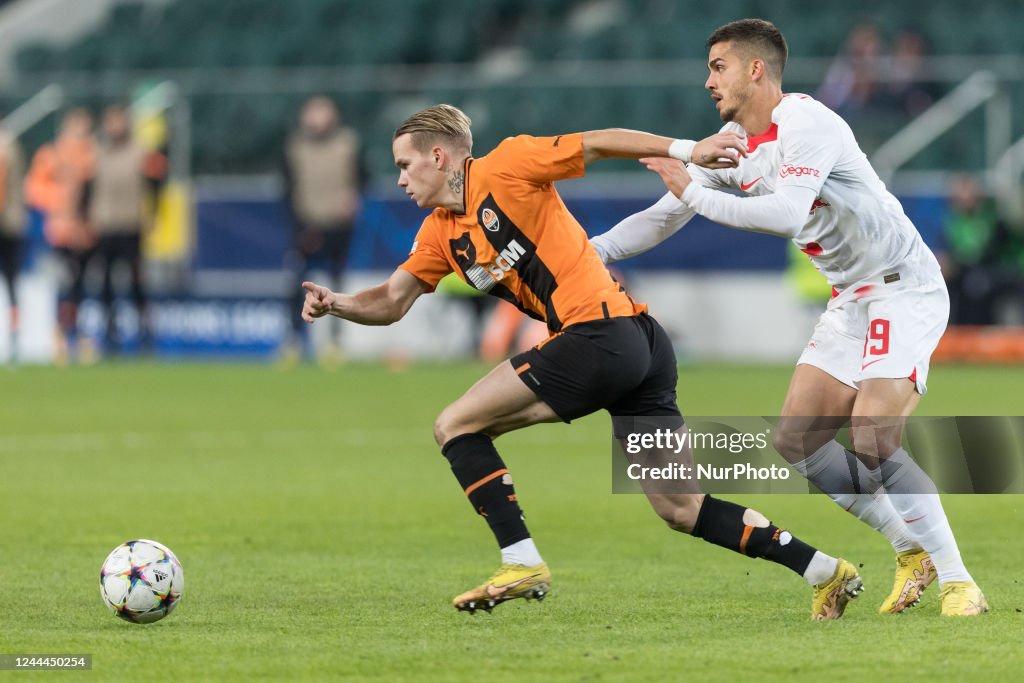 Shakhtar Donetsk v RB Leipzig: Group F - UEFA Champions League