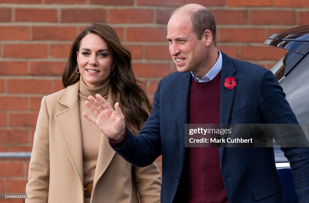 Prince And Princess Of Wales Visit Scarborough