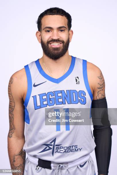 Grant Riller of the Texas Legends poses for a head shot during G League Media day on November 1, 2022 at Comerica Center in Frisco, Texas. NOTE TO...