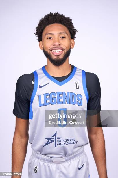 James Banks III of the Texas Legends poses for a head shot during G League Media day on November 1, 2022 at Comerica Center in Frisco, Texas. NOTE TO...