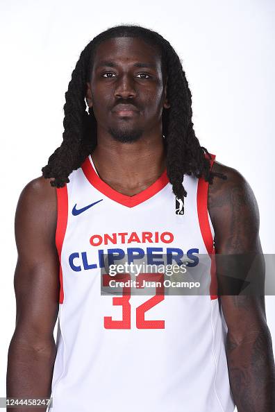 Keaton Wallace of the Ontario Clippers poses for a head shot during G ...