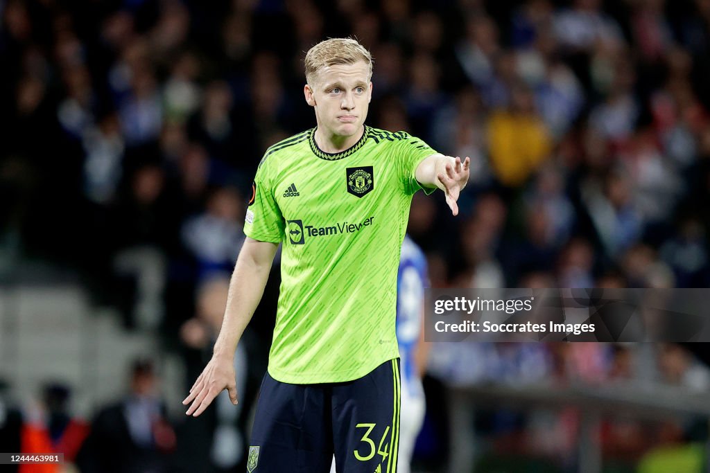 Real Sociedad v Manchester United - UEFA Europa League