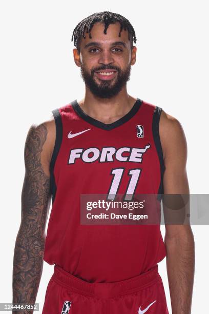 Mychal Mulder of the Sioux Falls Skyfoce poses for a head shot during G League media day at the Sanford Pentagon on November 2, 2022 in Sioux Falls,...