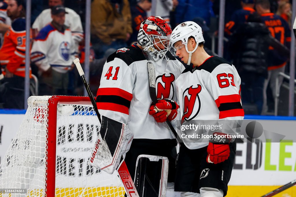 NHL: NOV 03 Devils at Oilers