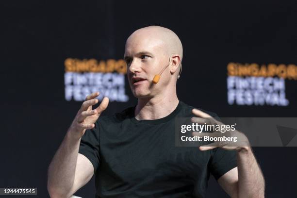 Co Founder Of Coinbase Photos and Premium High Res Pictures - Getty Images