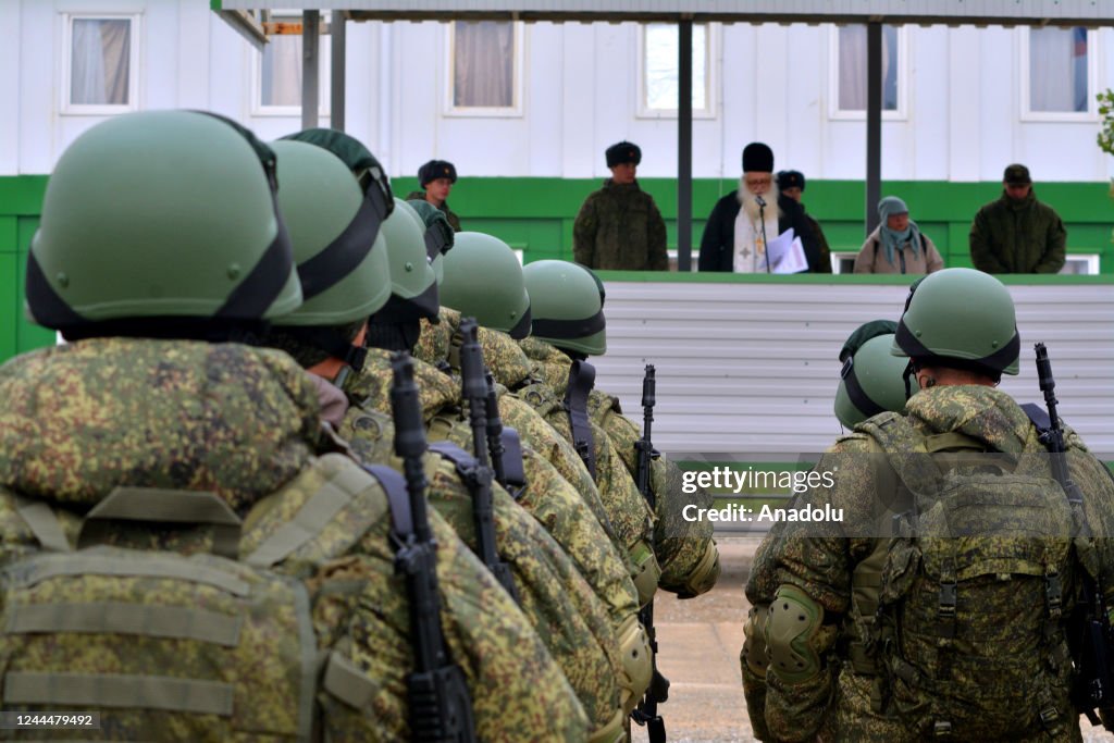 Military trainings continue within the scope of mobilization in Russia